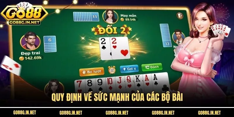 Quy định về sức mạnh của các bộ bài